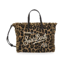 MC2 SAINT BARTH KIDS Handbag with shoulder strap Colette Felt N in brown Tech Fabric for women