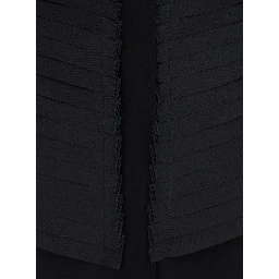 Shirt ANICE with collar and long sleeves in Fabric, black, for women