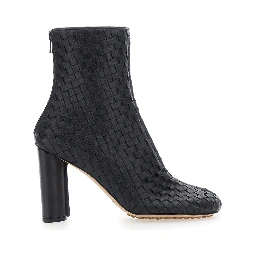 CHARRY ZIPPED ANKLE BOOT HIGH HEEL