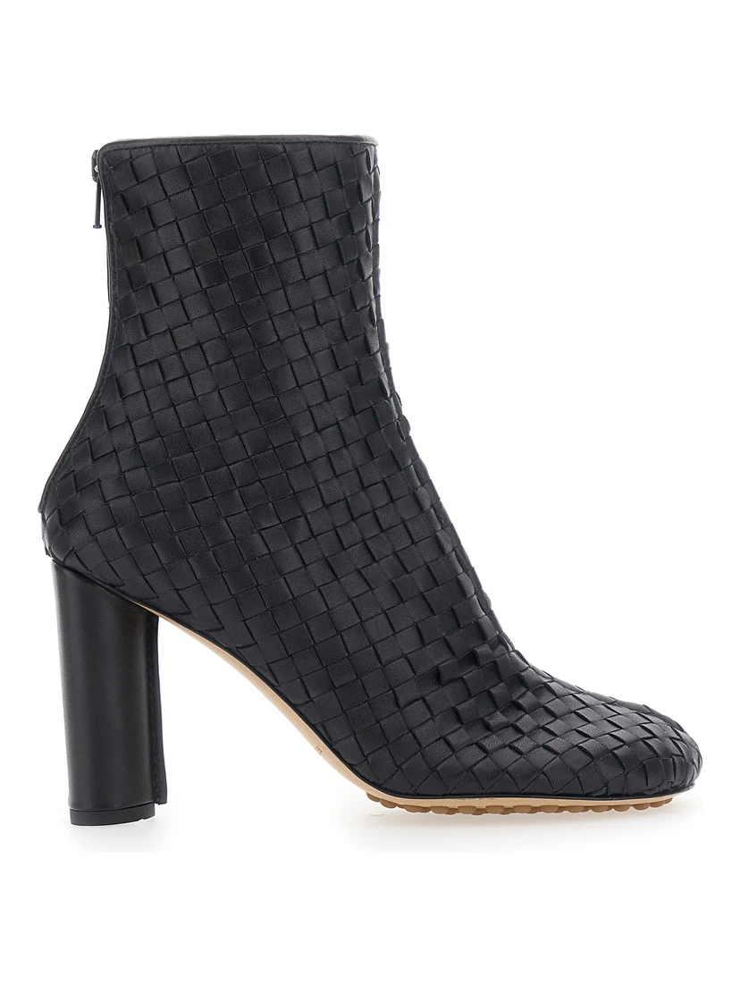 CHARRY ZIPPED ANKLE BOOT HIGH HEEL