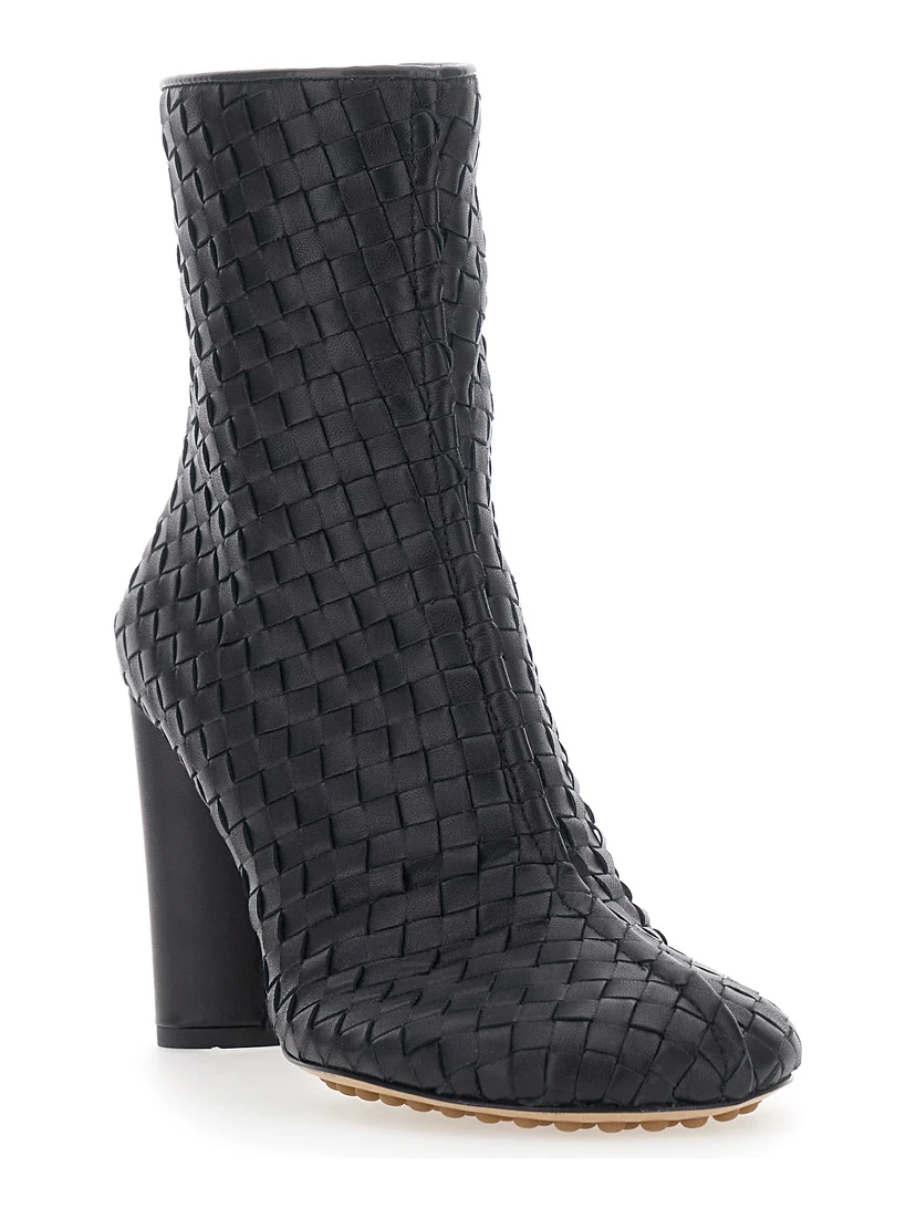 CHARRY ZIPPED ANKLE BOOT HIGH HEEL