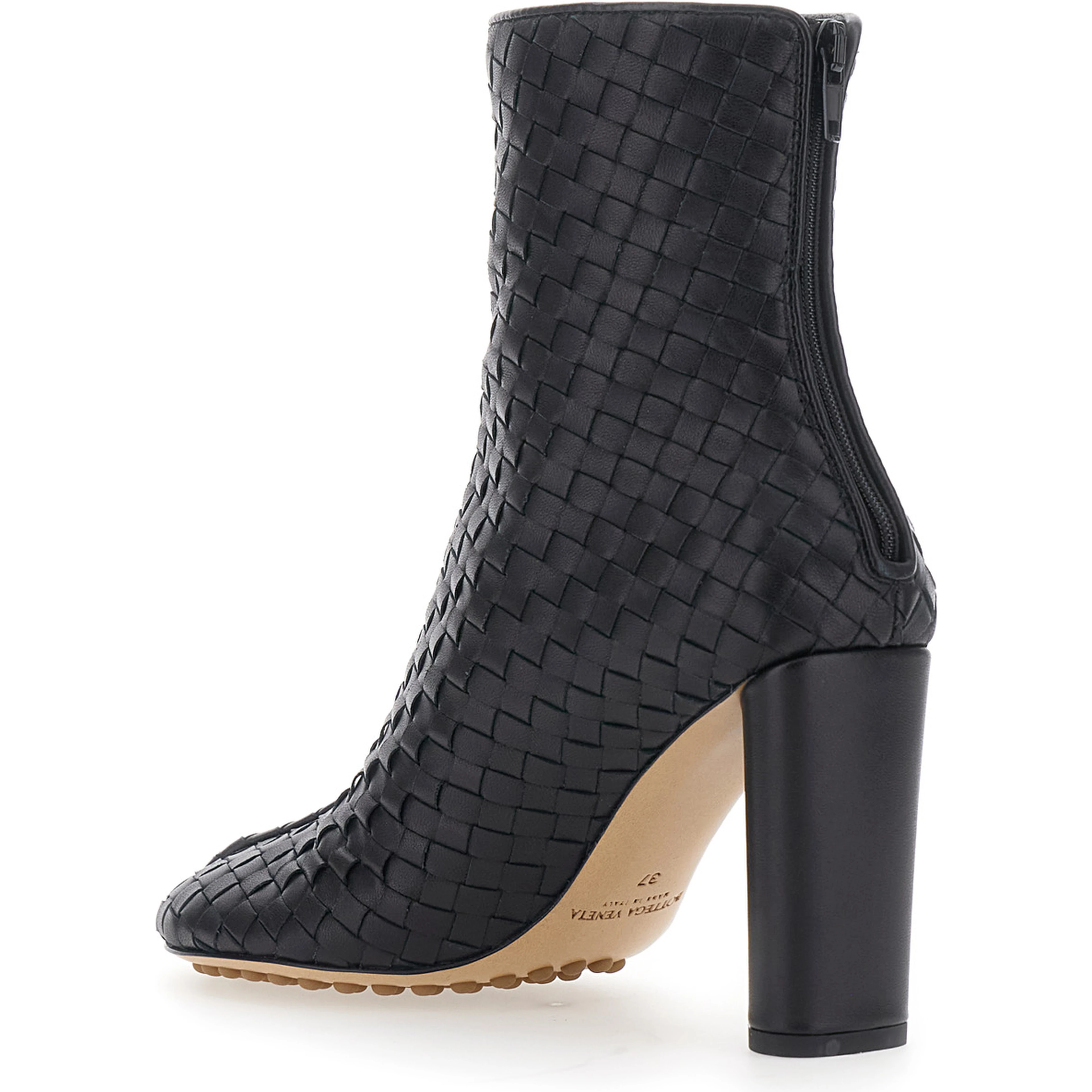 CHARRY ZIPPED ANKLE BOOT HIGH HEEL