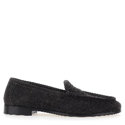 SILENZIO LOAFER DESIGN INTRECCIIATO CAMOSCIO