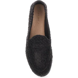 SILENZIO LOAFER DESIGN INTRECCIIATO CAMOSCIO