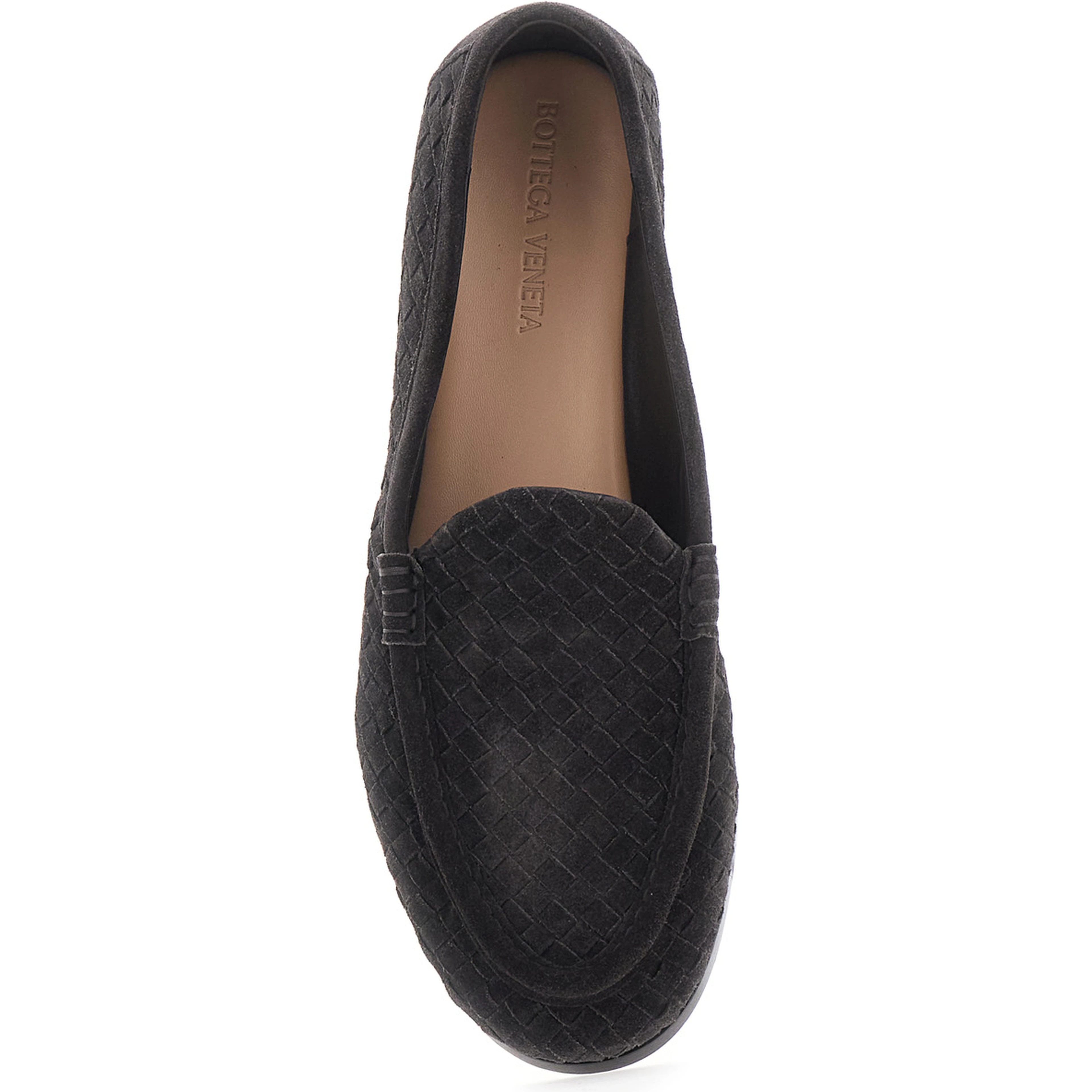SILENZIO LOAFER DESIGN INTRECCIIATO CAMOSCIO