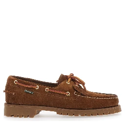 RANGER ARTIGIANALE with rubber sole and Brown leather Men