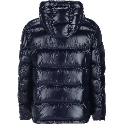 Herno Coats Navy