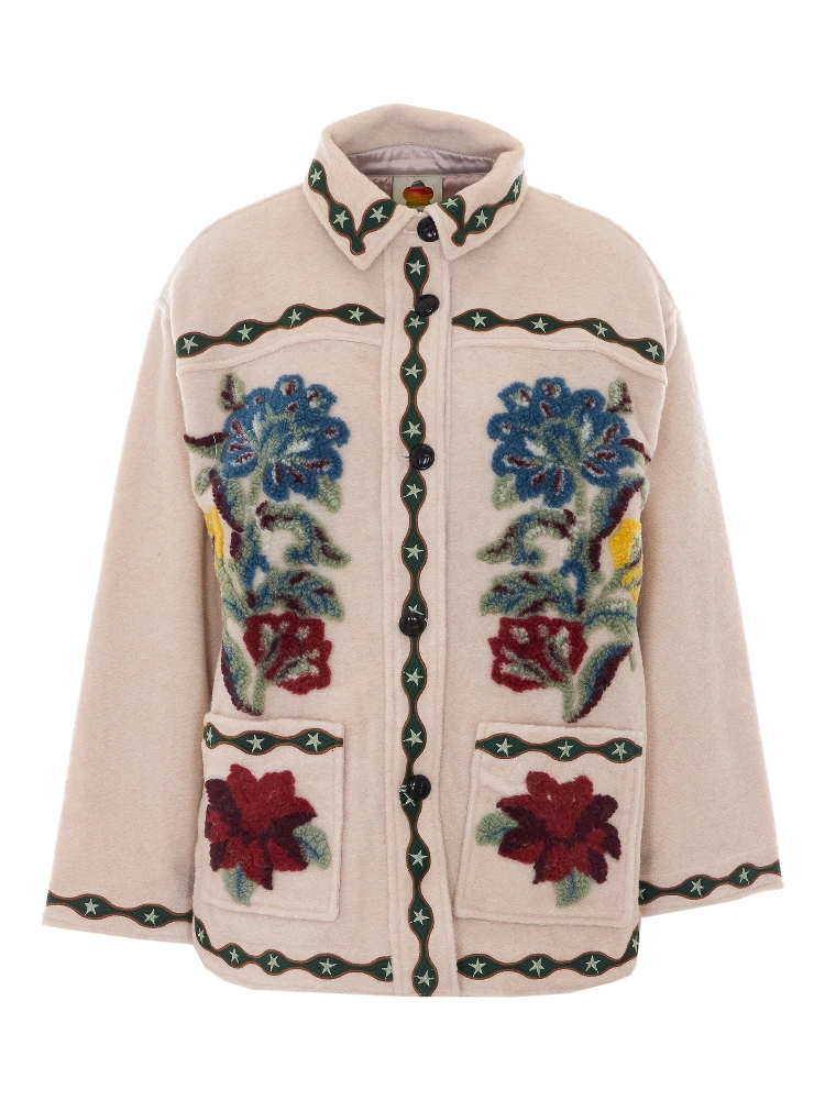 FARM RIO Coats Beige