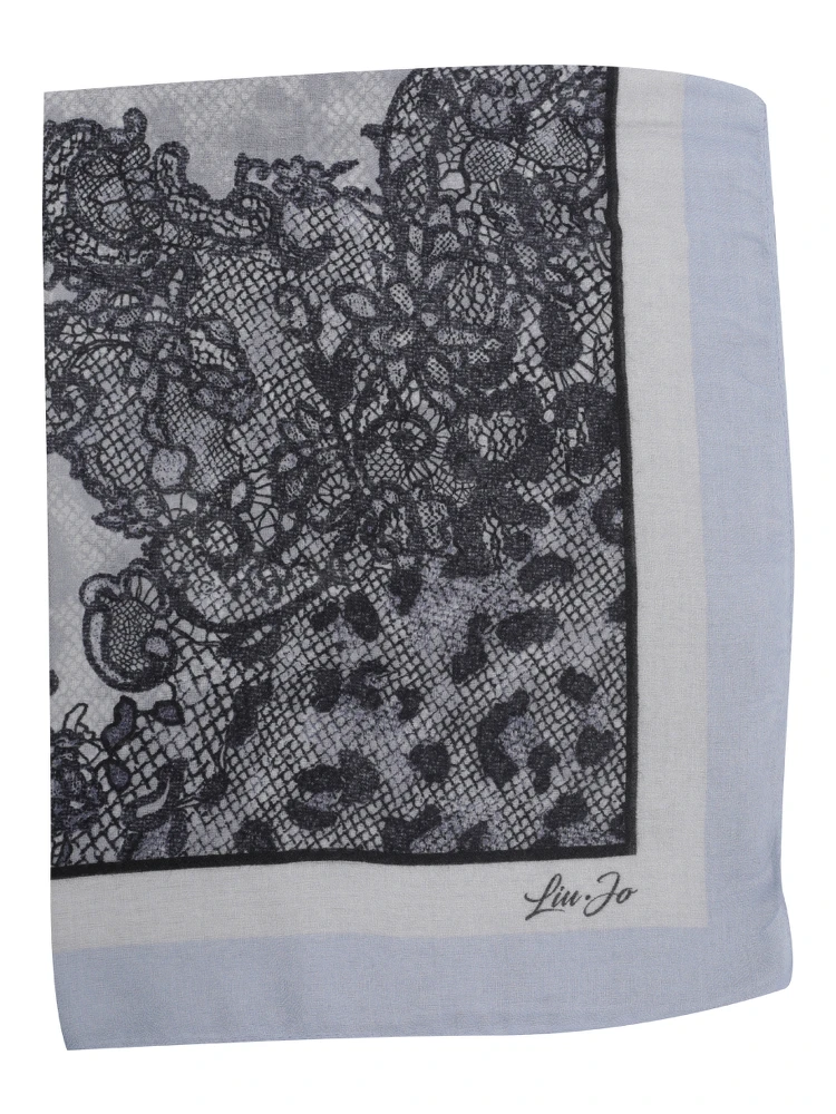 Liu Jo Scarfs Blue
