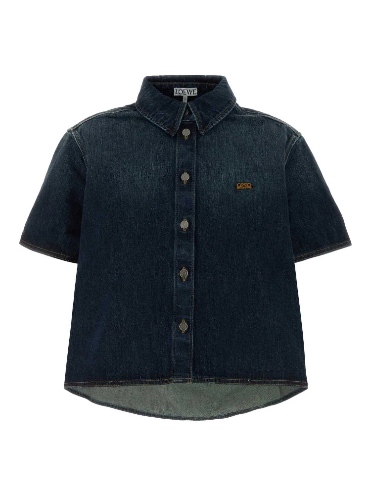 SHORT SLEEVE TRAPEZE SHIRT
