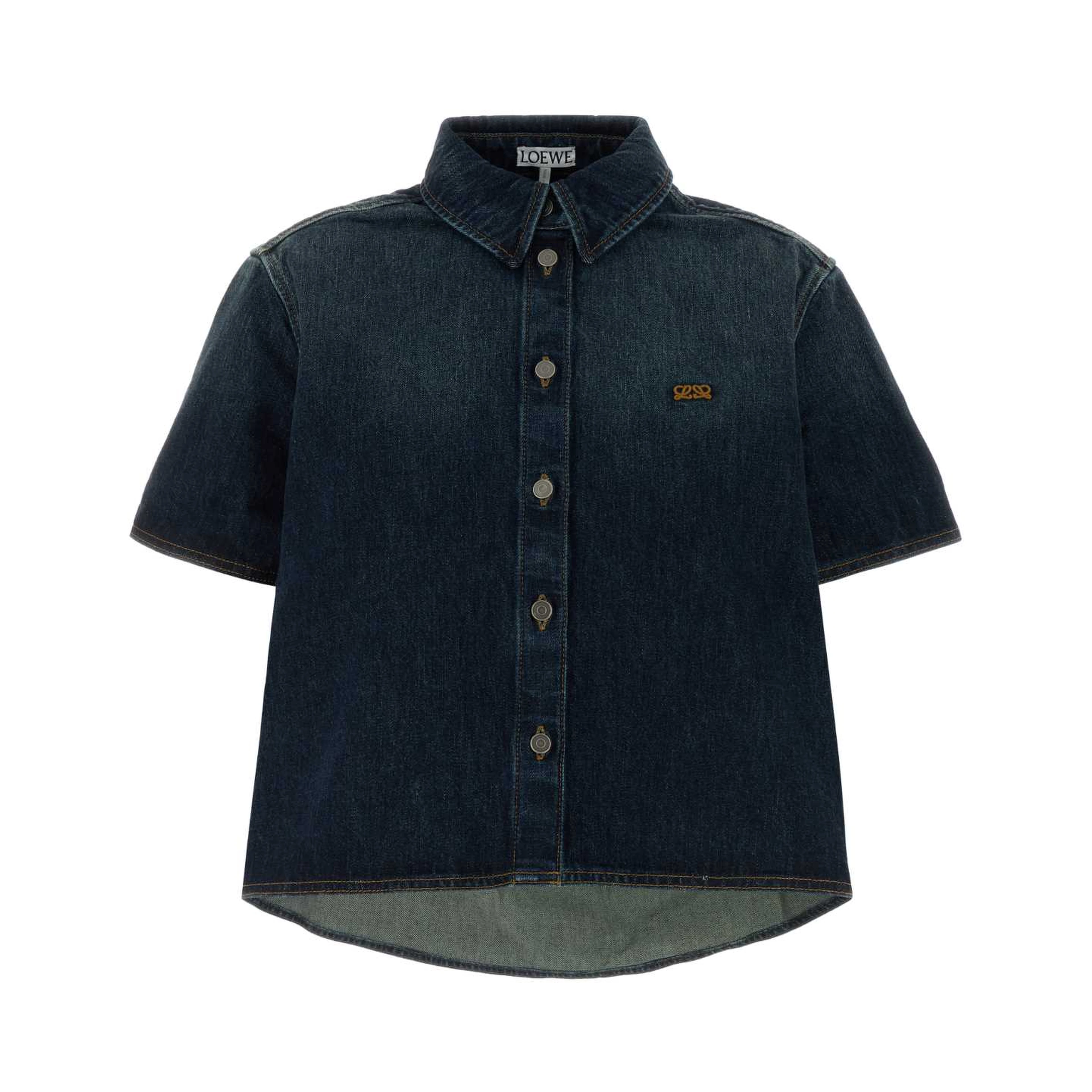 SHORT SLEEVE TRAPEZE SHIRT