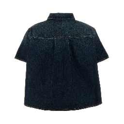 SHORT SLEEVE TRAPEZE SHIRT