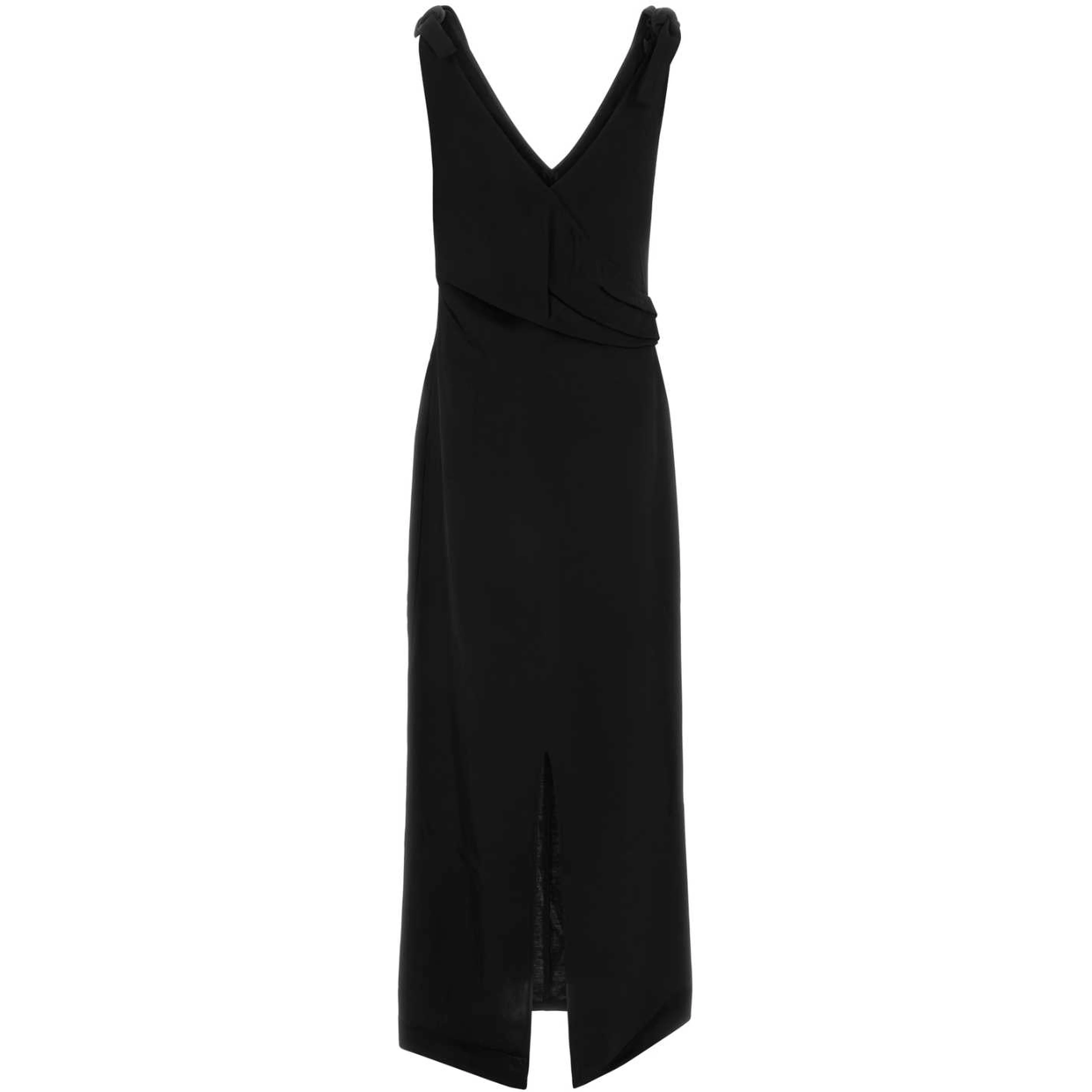 PLEATED SLIP DRESS