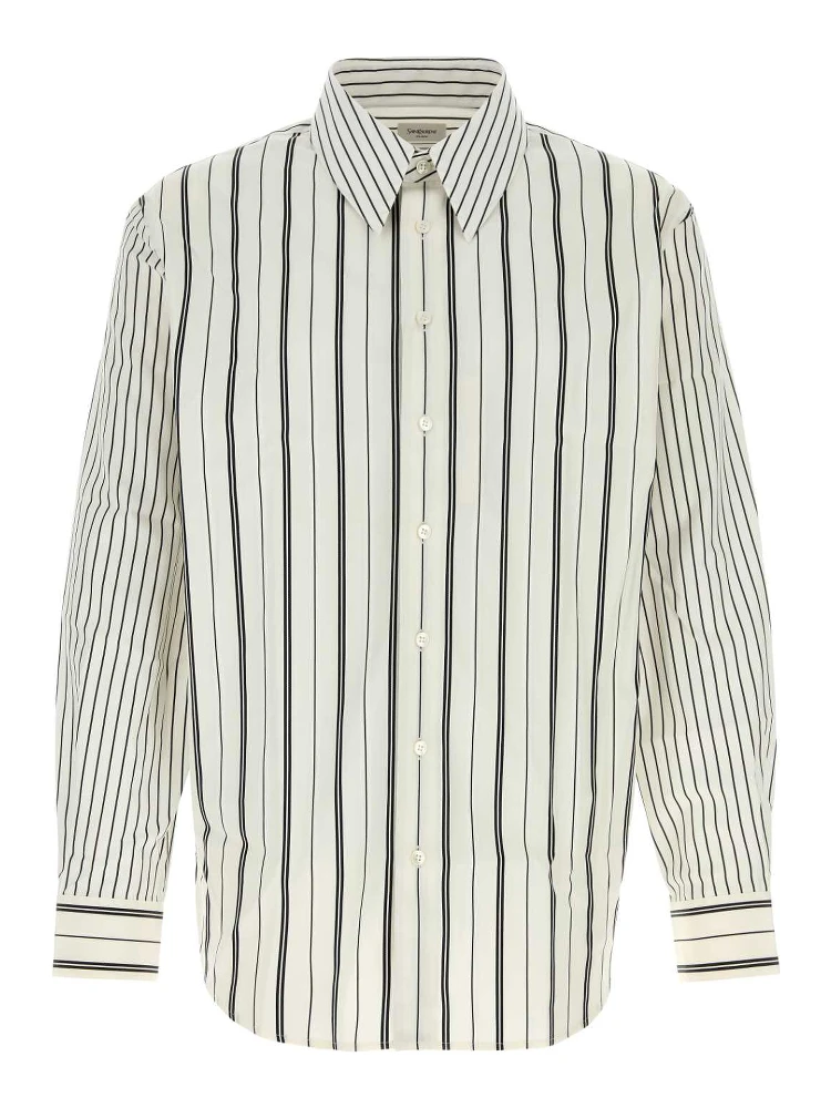 CHEMISE COL DETACHABLE POPELIN