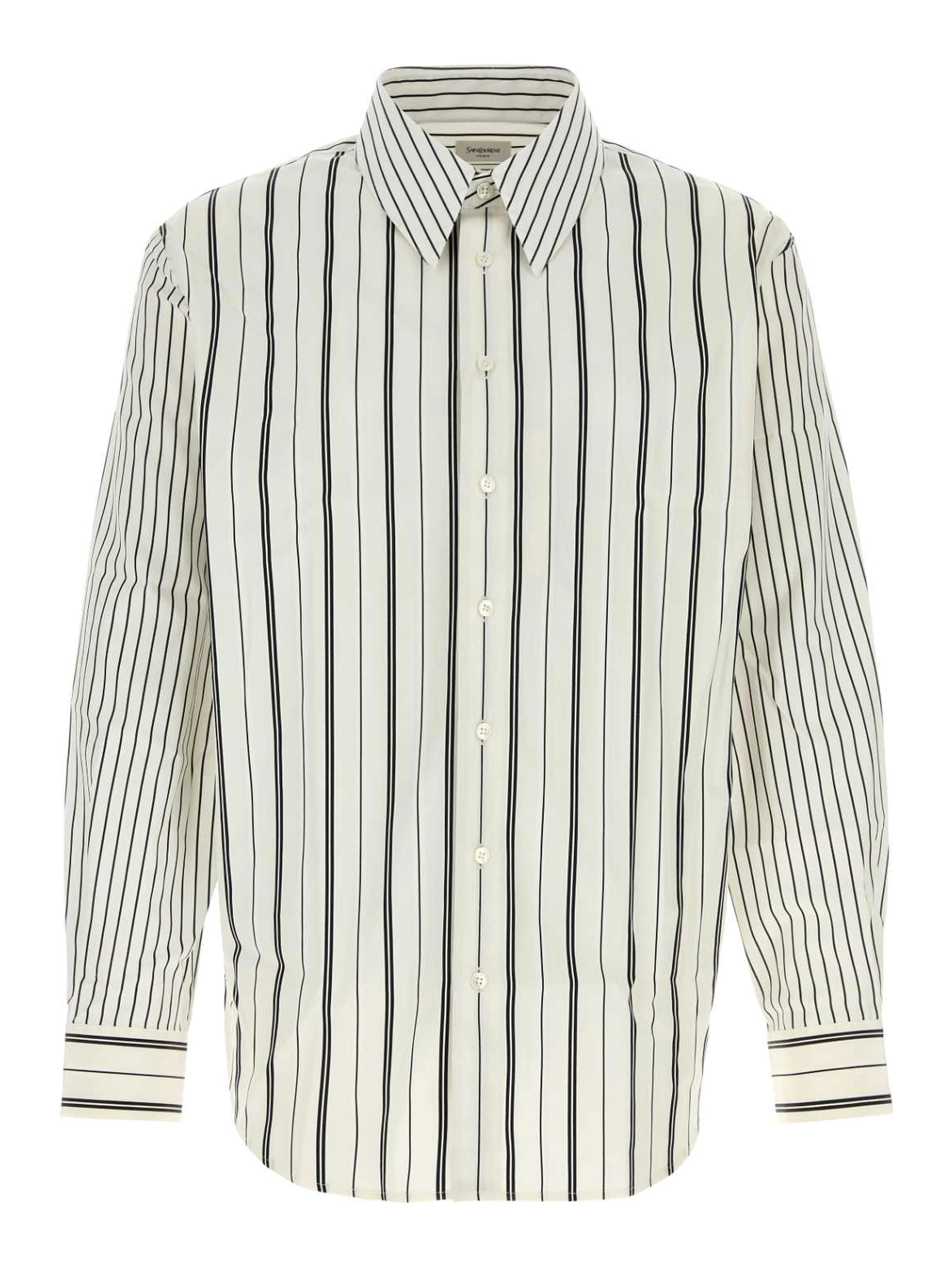 CHEMISE COL DETACHABLE POPELIN