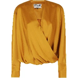DRAPING WRAP TOP