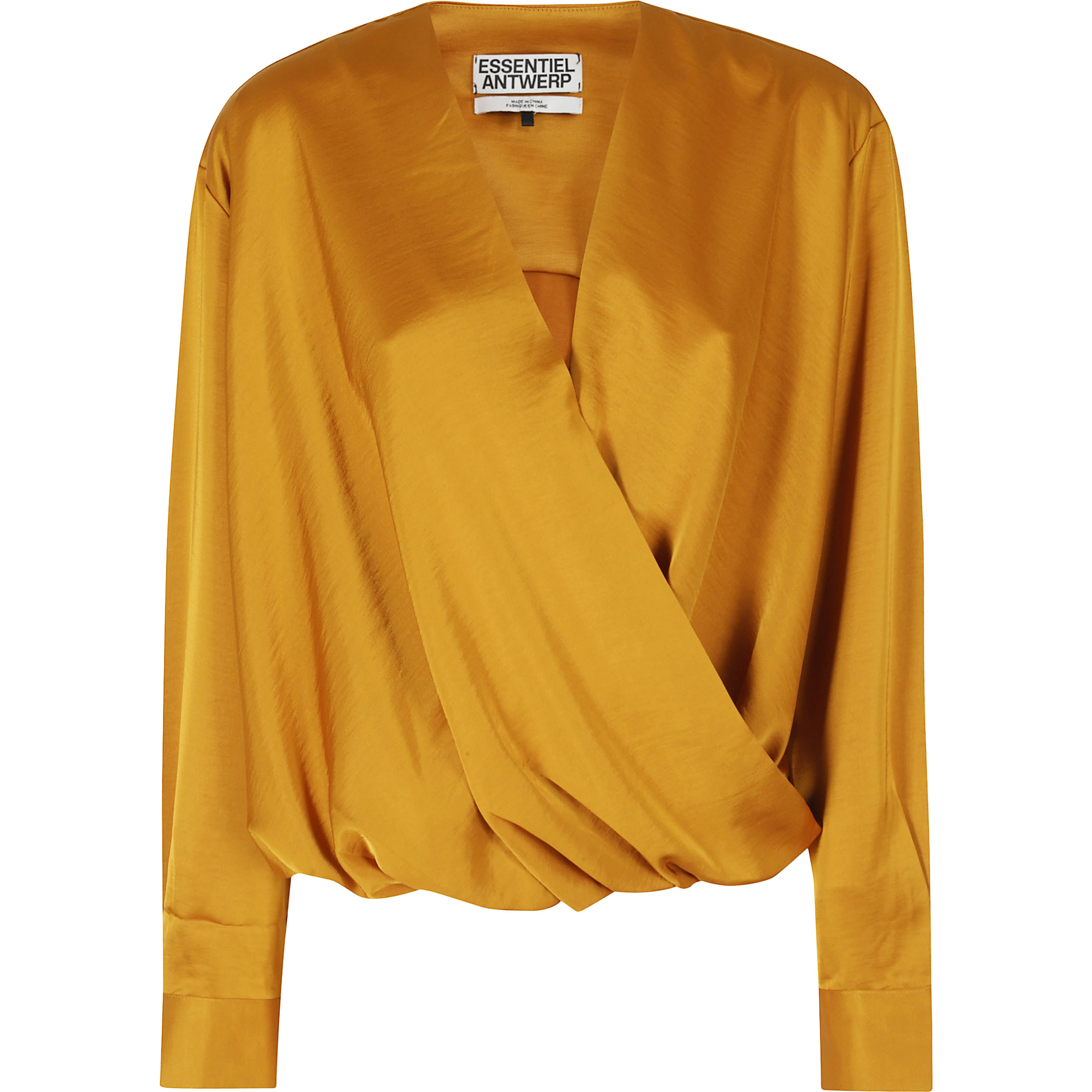 DRAPING WRAP TOP