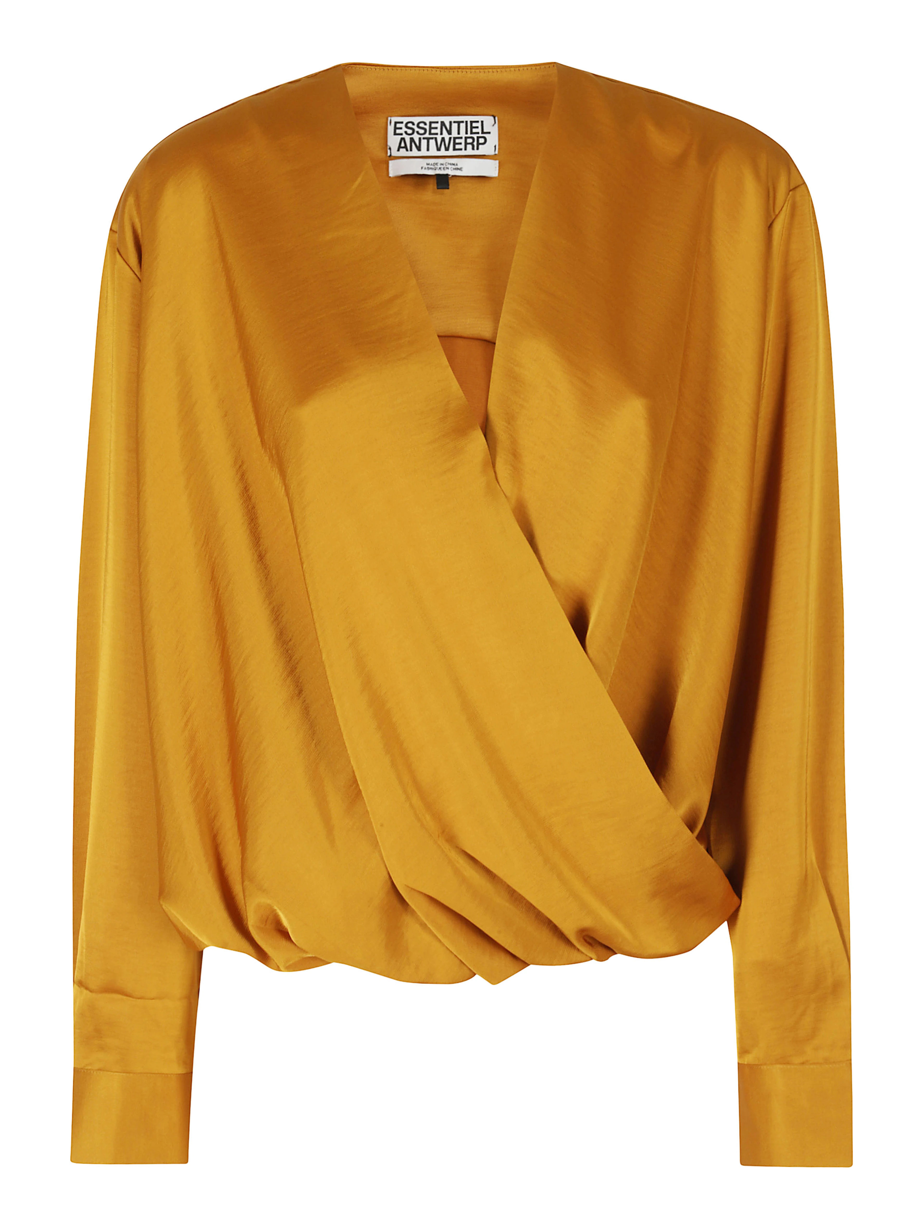 DRAPING WRAP TOP
