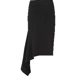 KNITTED SKIRT WITH FRILL