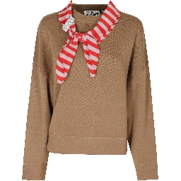 PULLOVER WITH SCARF