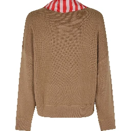 PULLOVER WITH SCARF