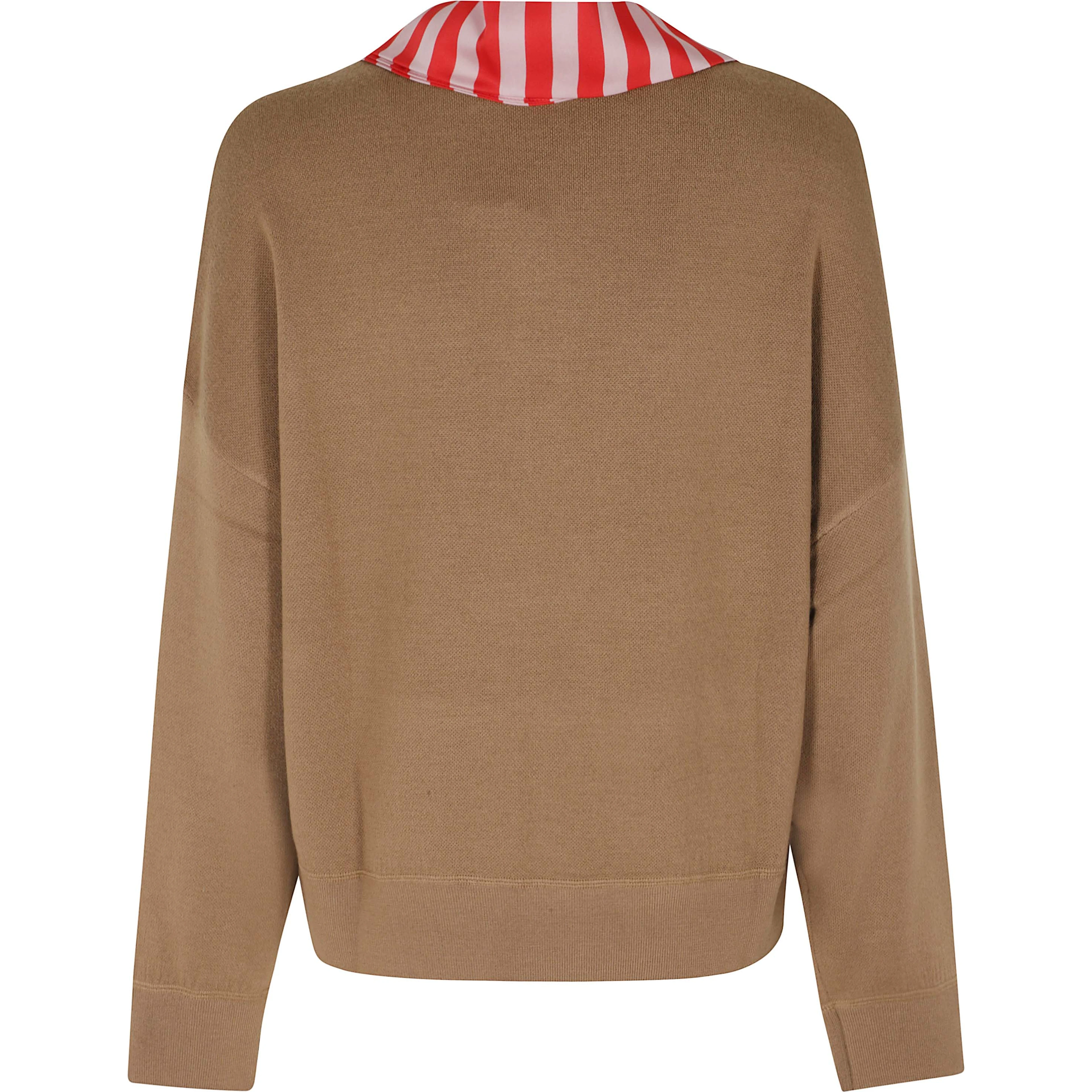 PULLOVER WITH SCARF