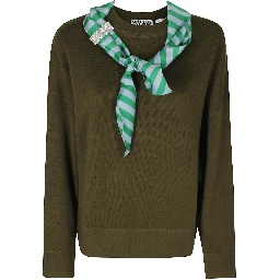 PULLOVER WITH SCARF