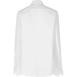 LS BOW SHIRT POPELINE