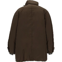 double-breasted down jacket