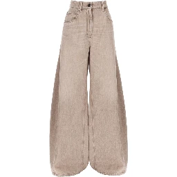DENIM BARREL JEANS