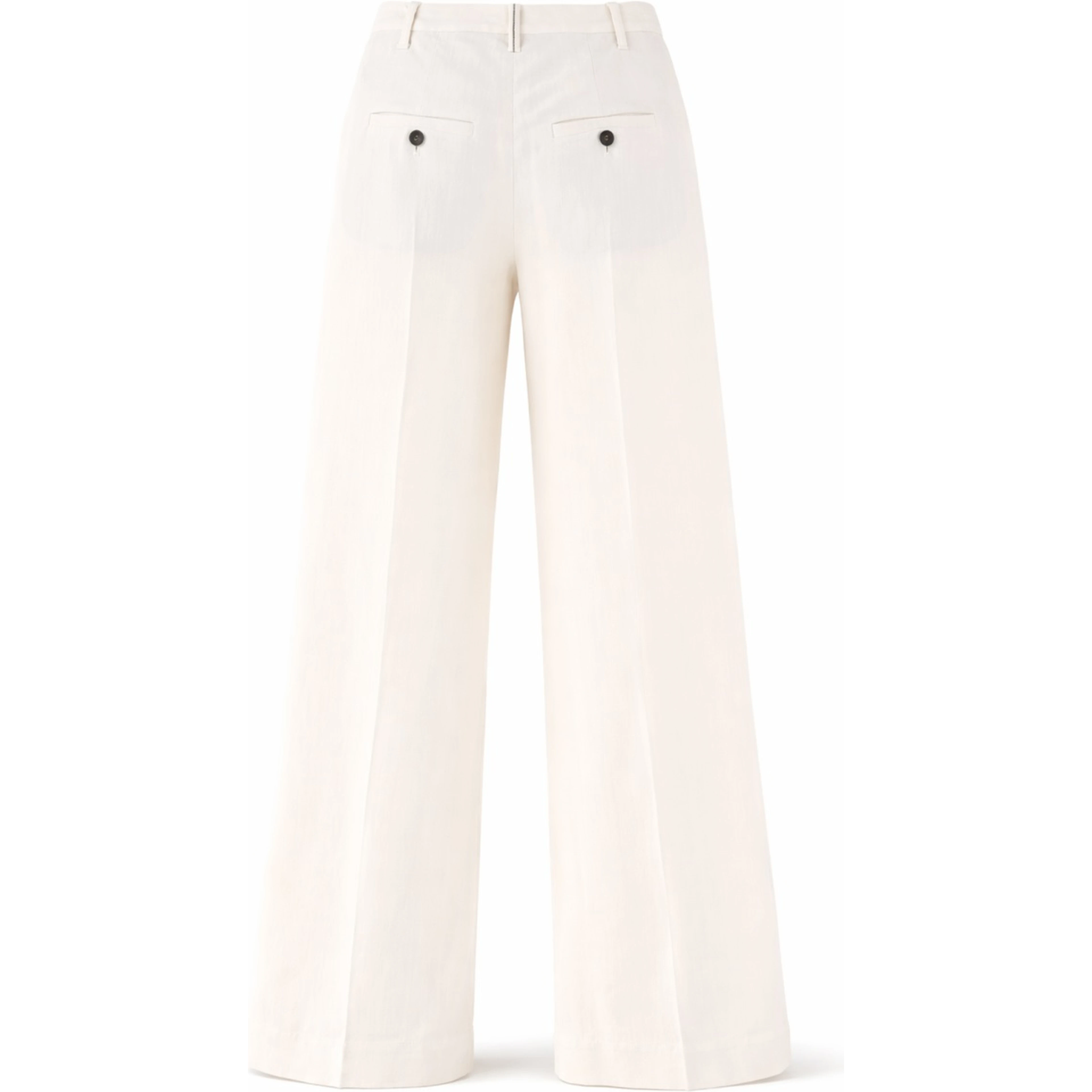 LINEN BLEND TAILORED PANTS