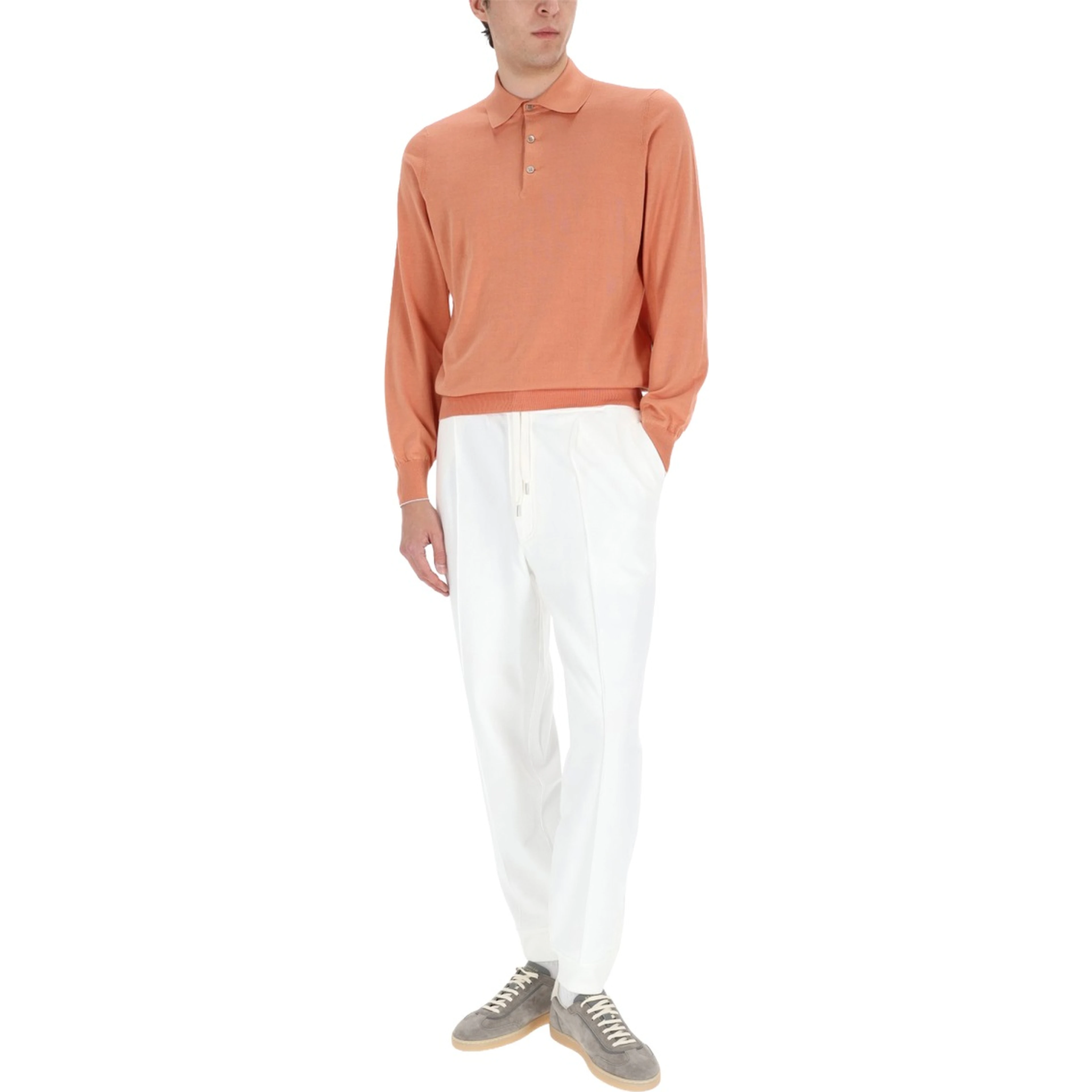 COTTON KNIT POLO SHIRT