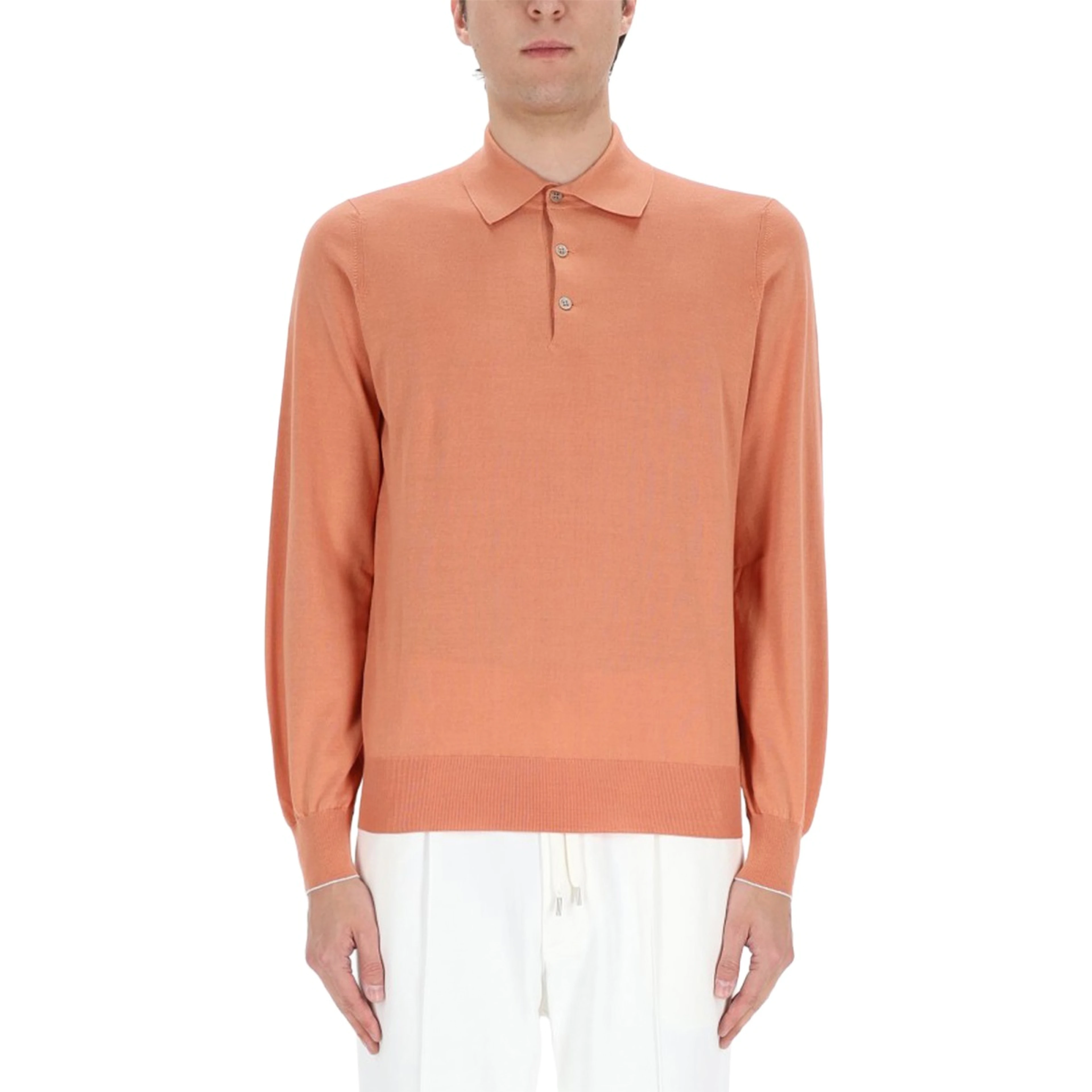 COTTON KNIT POLO SHIRT