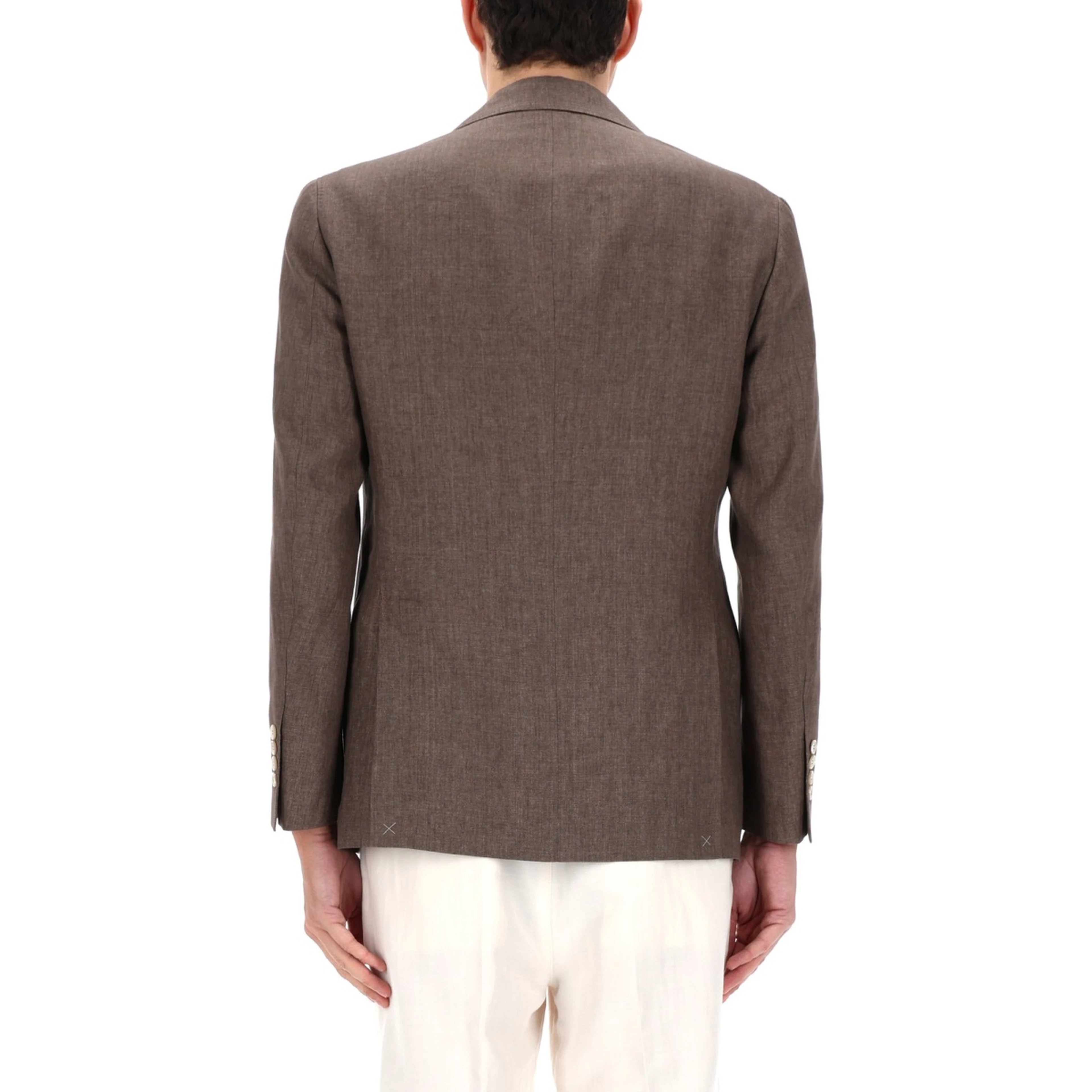 SINGLE-BREASTED LINEN JACKET