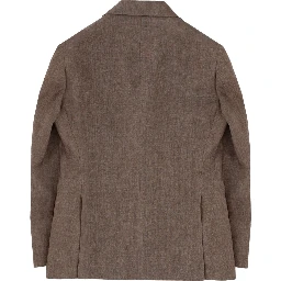 SINGLE-BREASTED LINEN JACKET