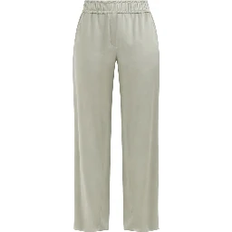 SILK SATIN TRACK PANTS