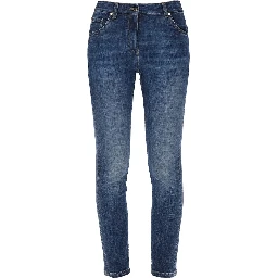 SLIM FIT DENIM PANTS