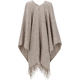 PONCHO IN LINO