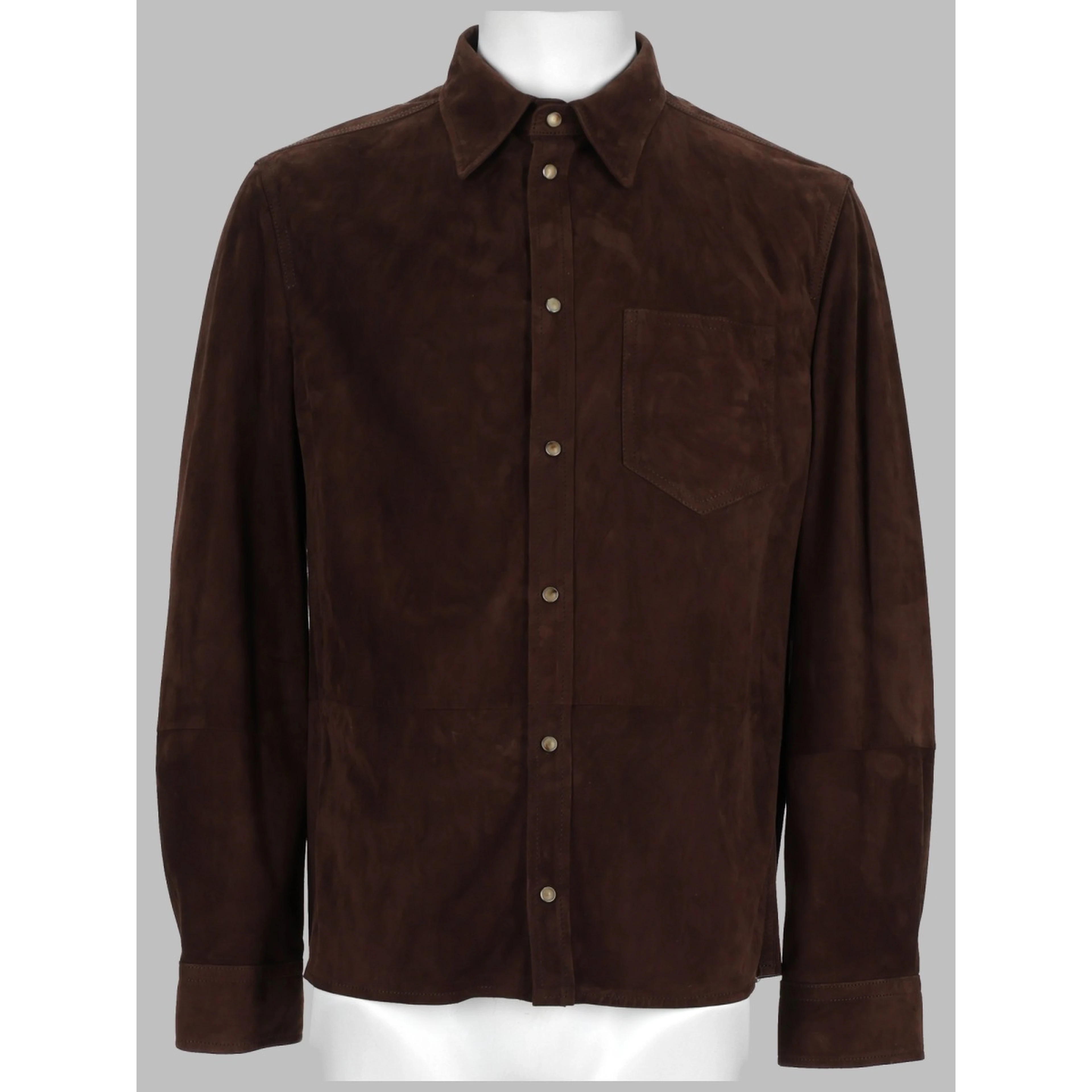 GIACCA CAMICIA IN SUEDE