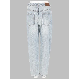 PANTALONE BAGGY TAPERED IN DENIM AUTHENTIC