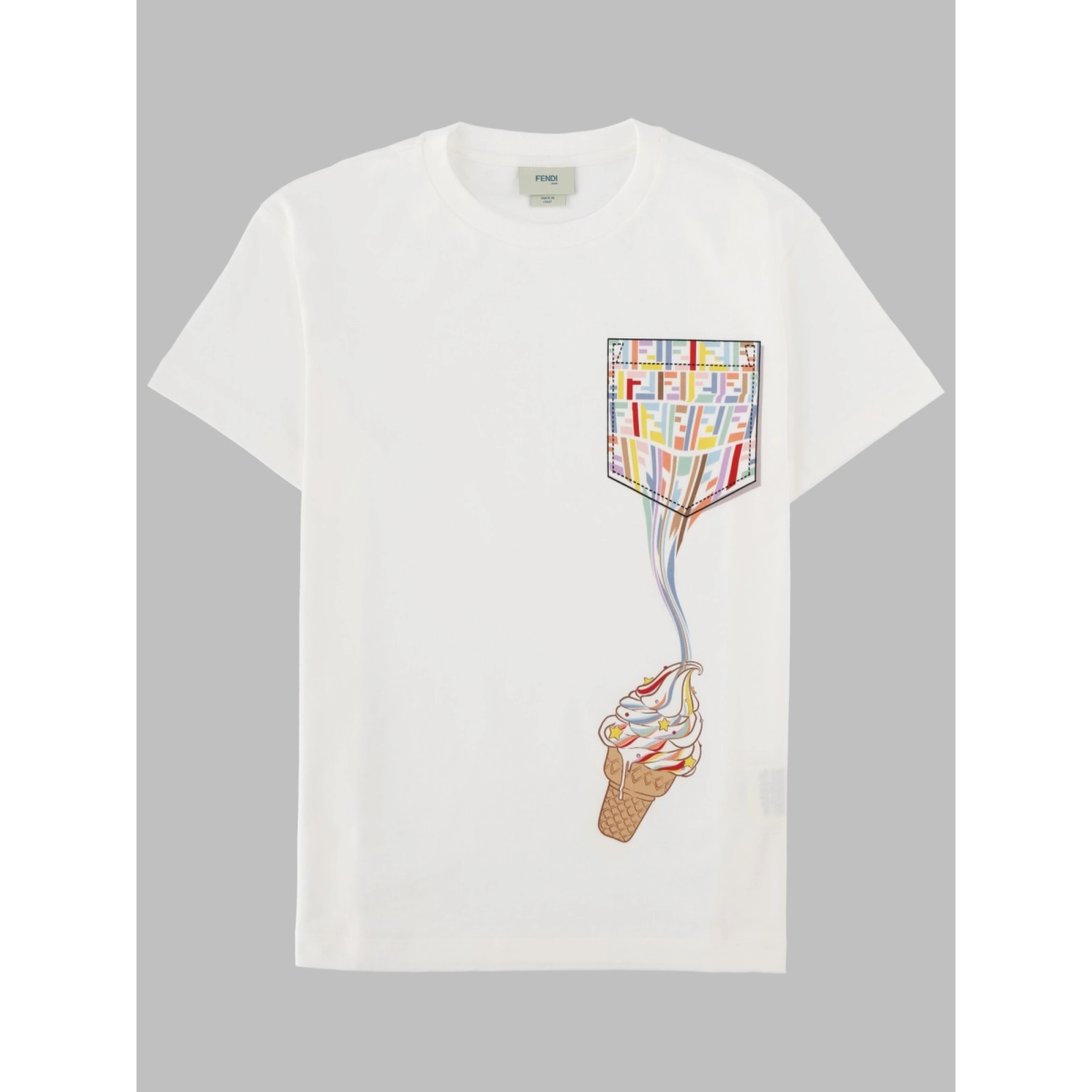 T-SHIRT CON STAMPA GRAFICA DA BAMBINA