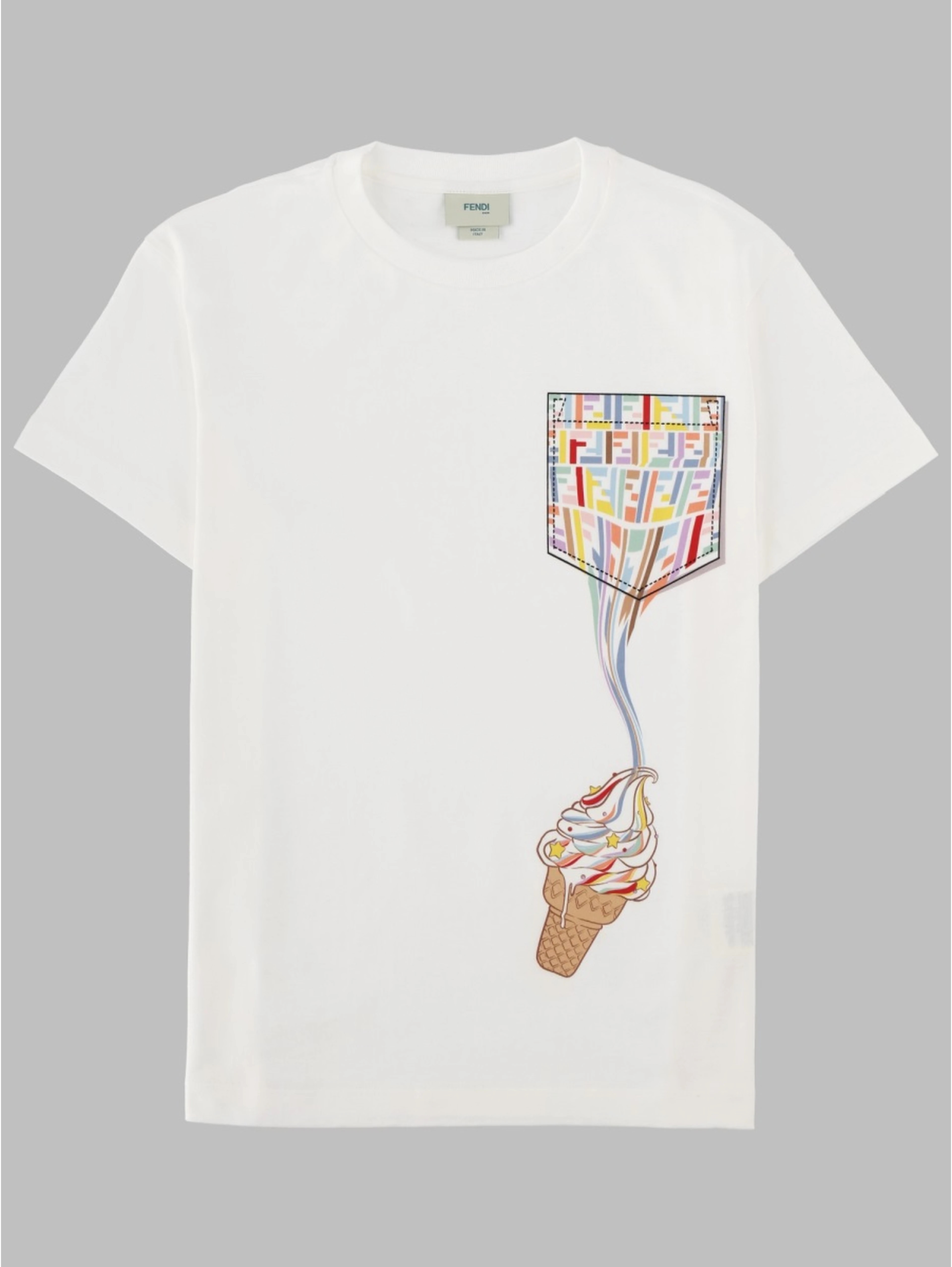 T-SHIRT CON STAMPA GRAFICA DA BAMBINA