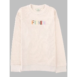FELPA GIROCOLLO CON LOGO MULTICOLOR