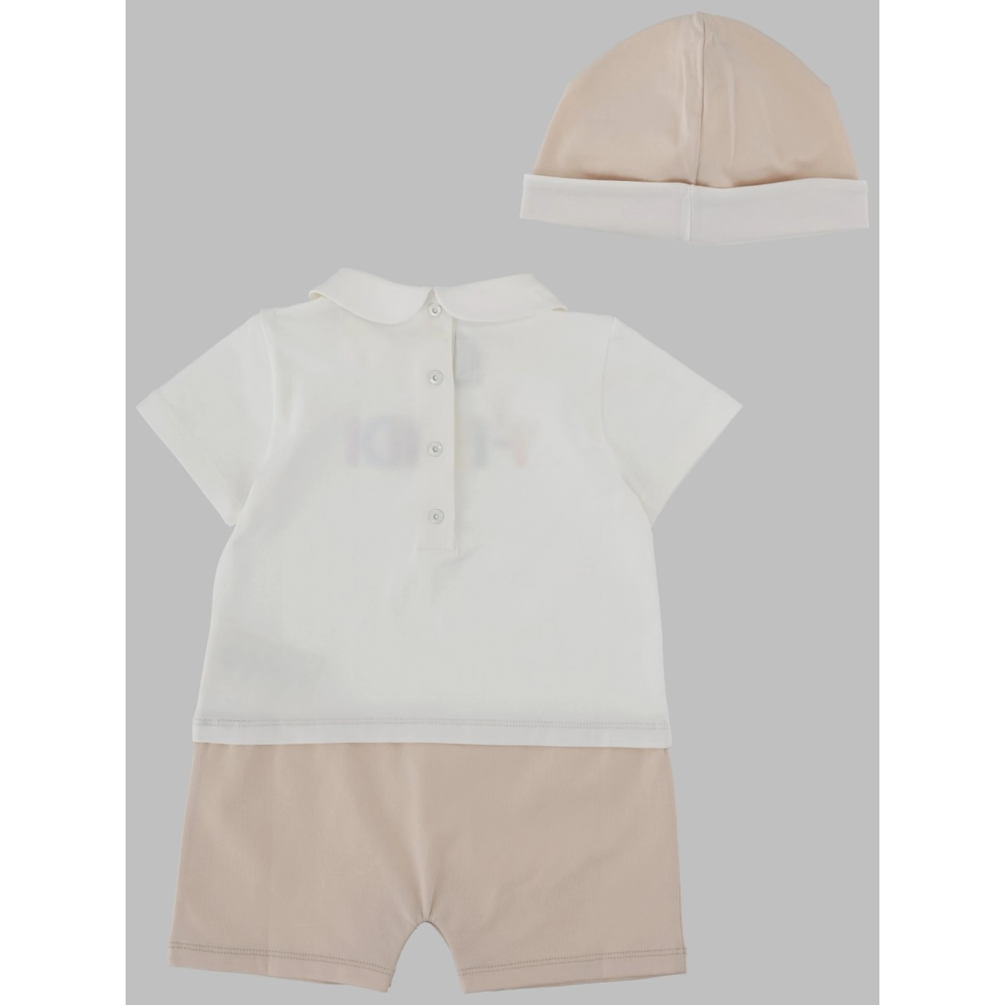 SET TUTINA E CAPPELLINO CON LOGO MULTICOLOR