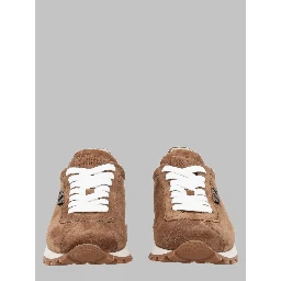 RUNNER IN CAMOSCIO CON SHINY TAB