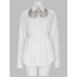 CAMICIA CON COLLETTO GIOIELLO