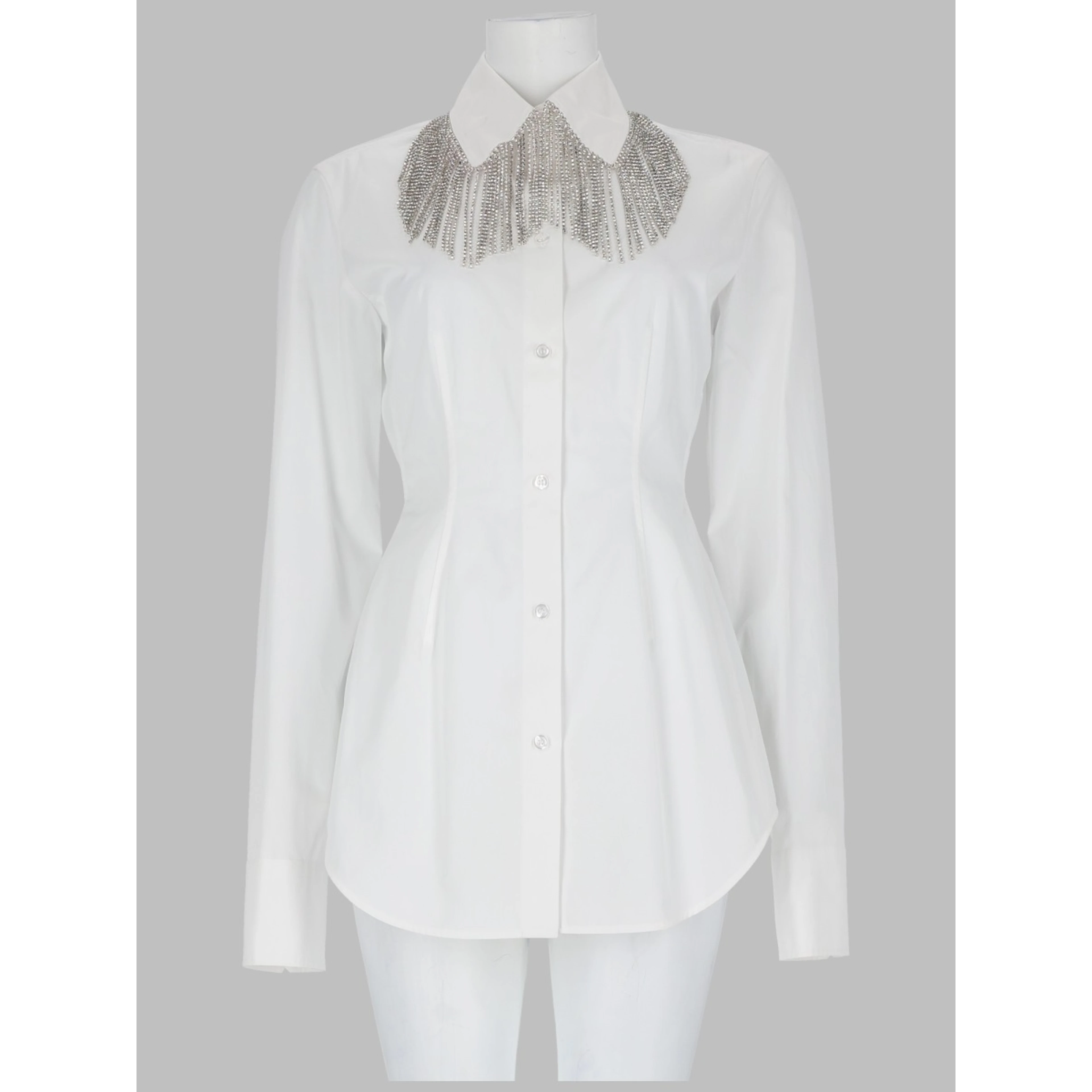 CAMICIA CON COLLETTO GIOIELLO