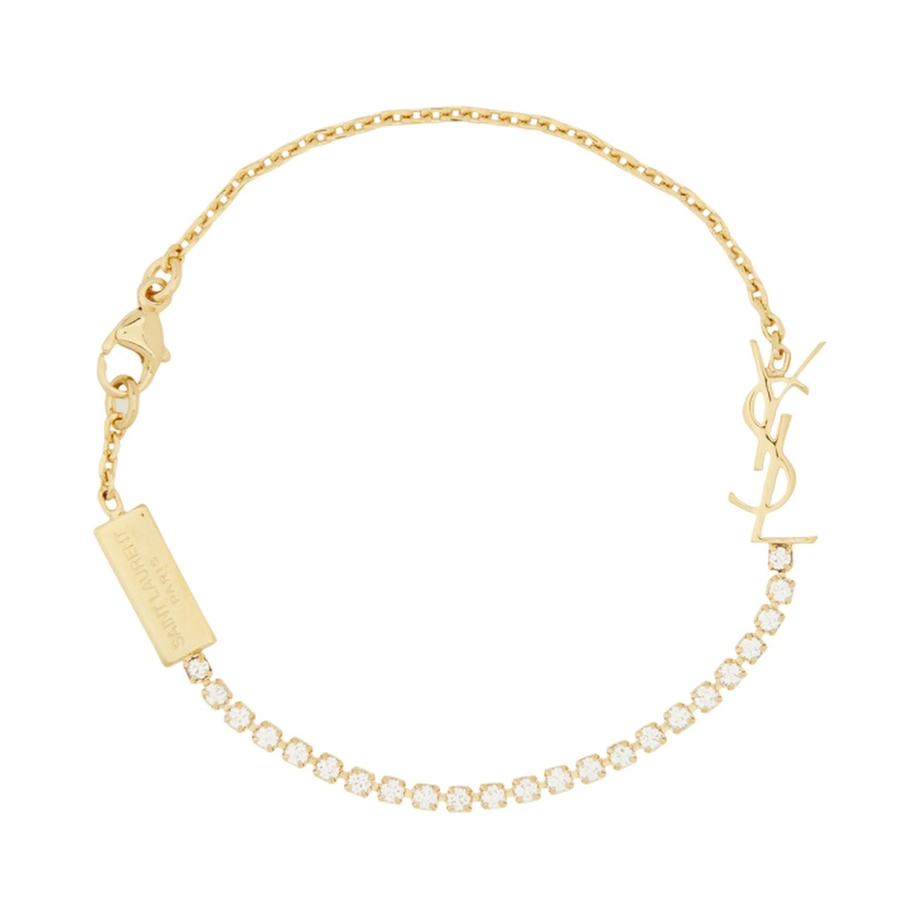 BRACCIALE CON CHARM CASSANDRE E STRASS