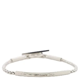 BRACCIALE CON CATENA A SPIGA E TUBO