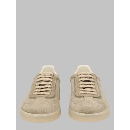 SNEAKER IN CAMOSCIO
